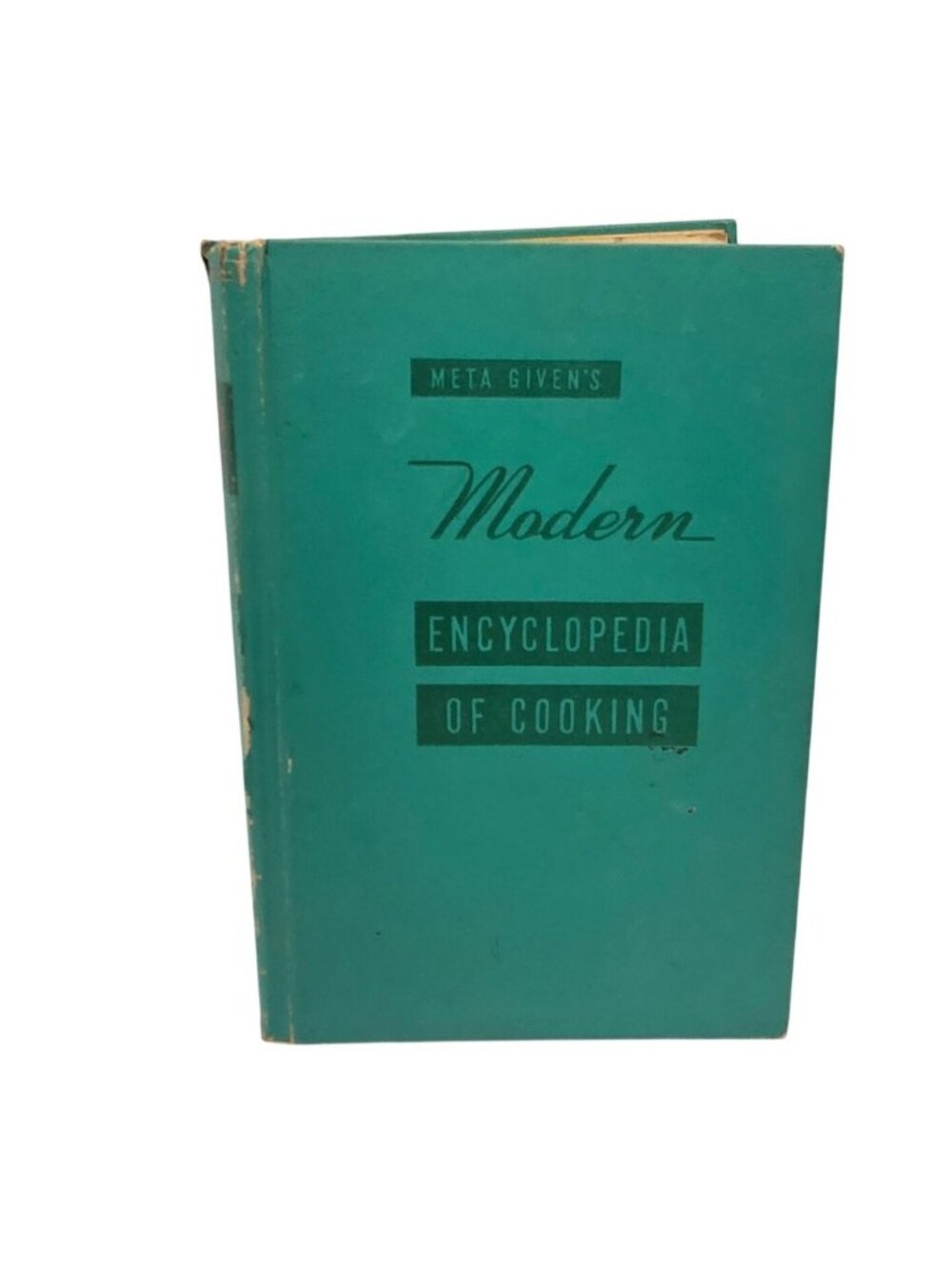 Meta Givens Modern Encyclopedia Of Cooking Volume 1 New Revised 1959 Hardcover